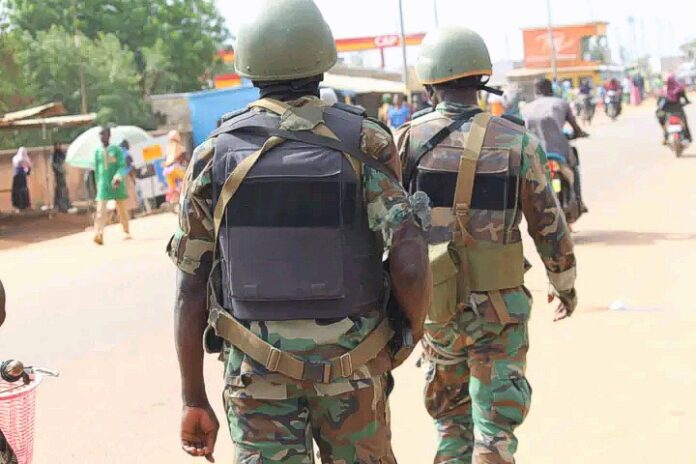 Les militaires Togolais dans la lutte contre le terrorisme.